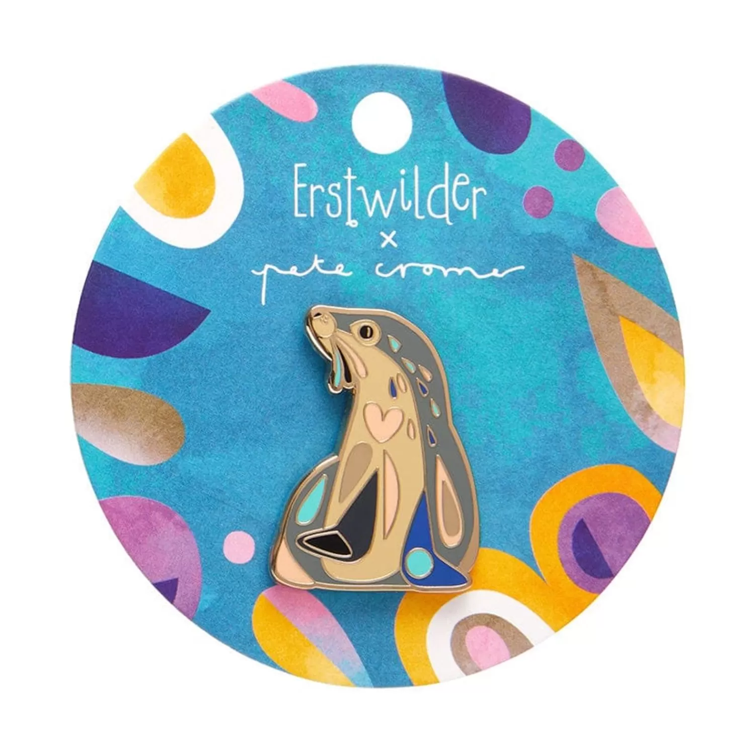 The Sage Sea Lion Enamel Pin*Erstwilder Hot