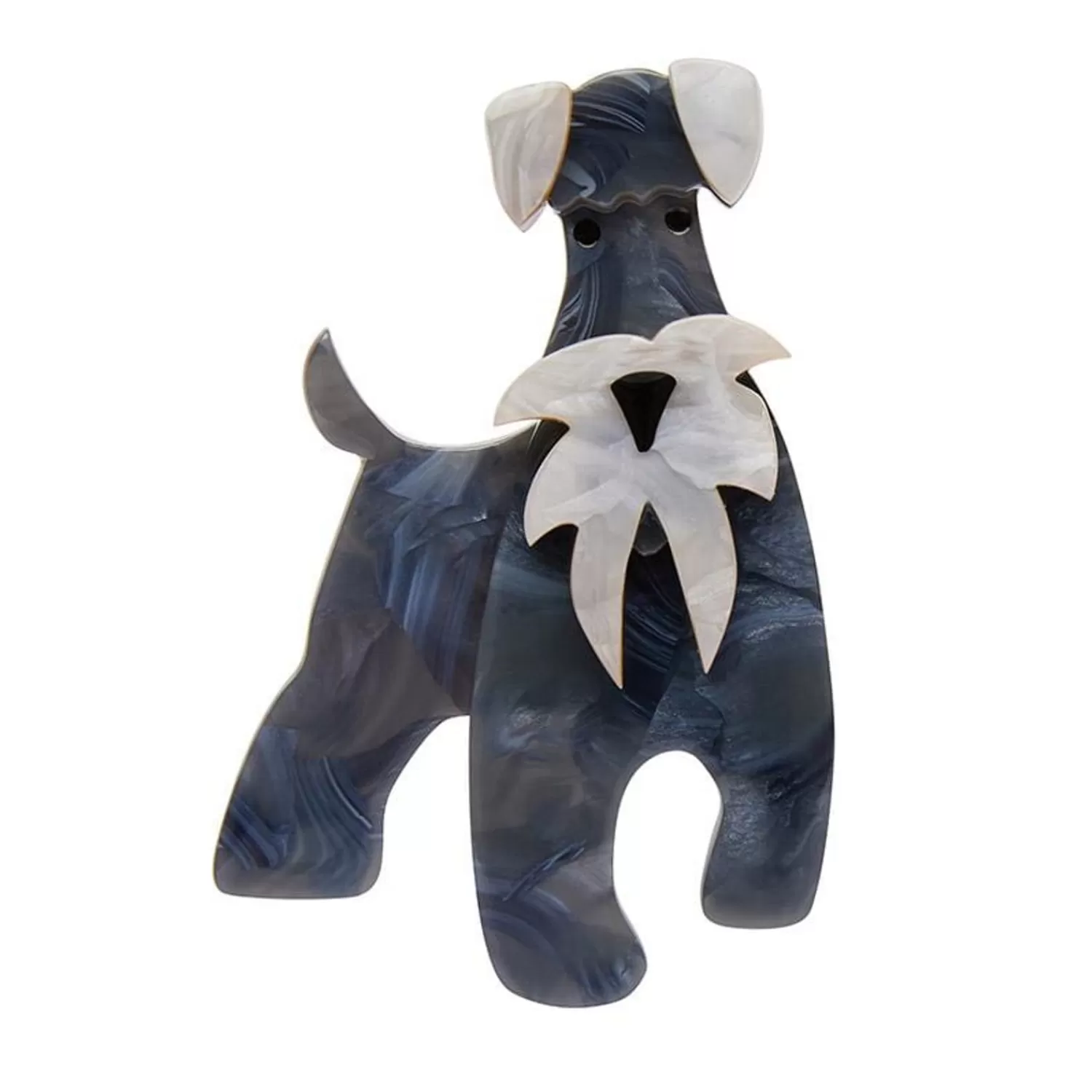 The Schnauzer And Klaus Brooch*Erstwilder Best Sale