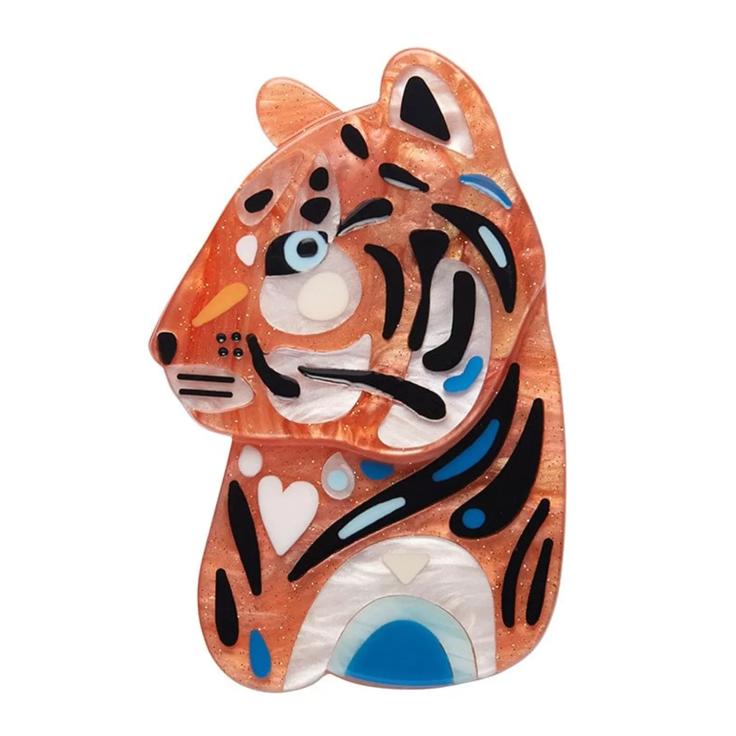 The Tranquil Tiger Brooch*Erstwilder Cheap