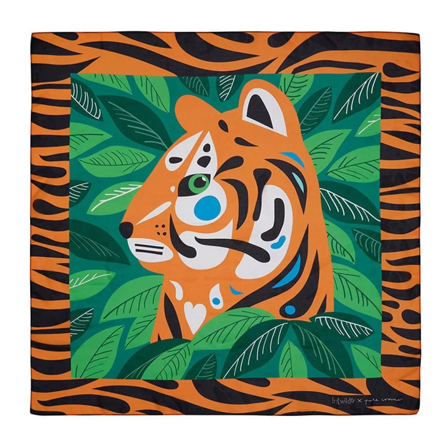 The Tranquil Tiger Square Scarf*Erstwilder Best