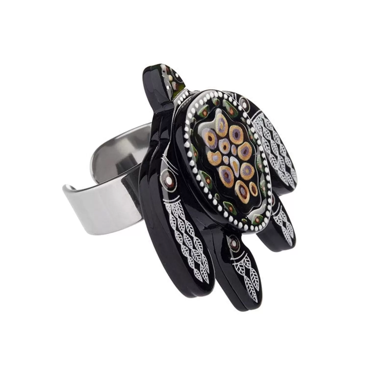 The Turtle 'Bungadu' Ring*Erstwilder Flash Sale