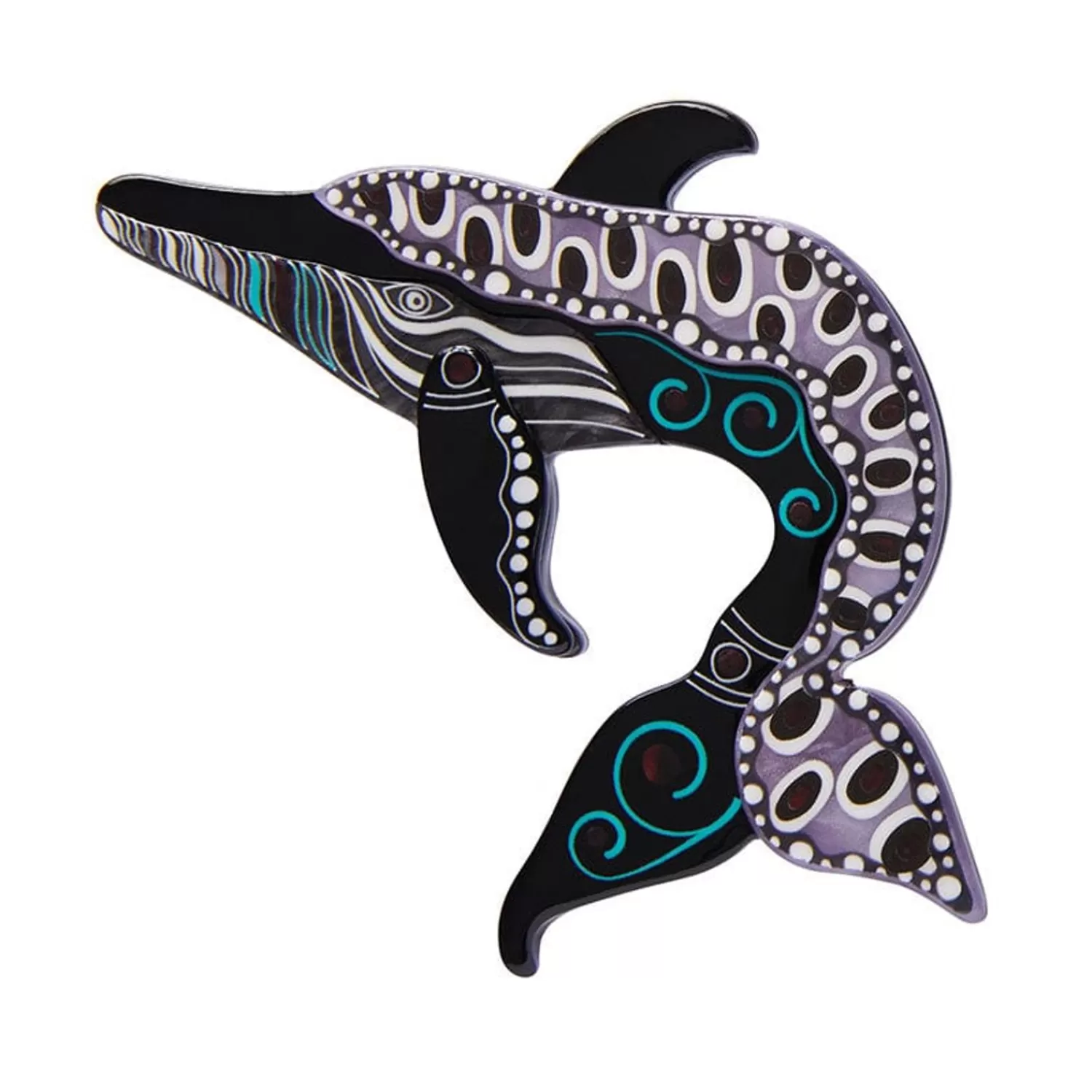 The Whale Brooch*Erstwilder Best Sale