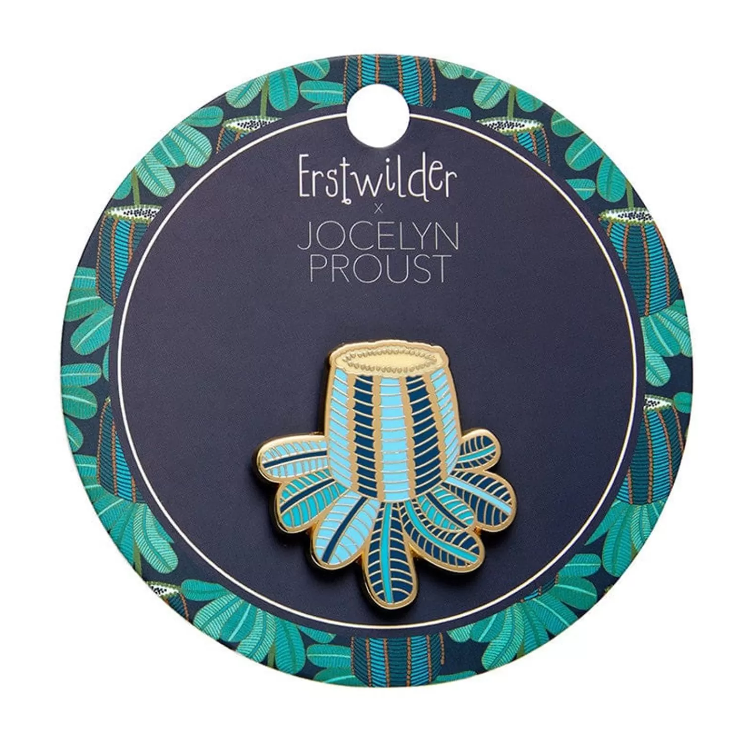 The Wild Banksia Enamel Pin*Erstwilder Discount