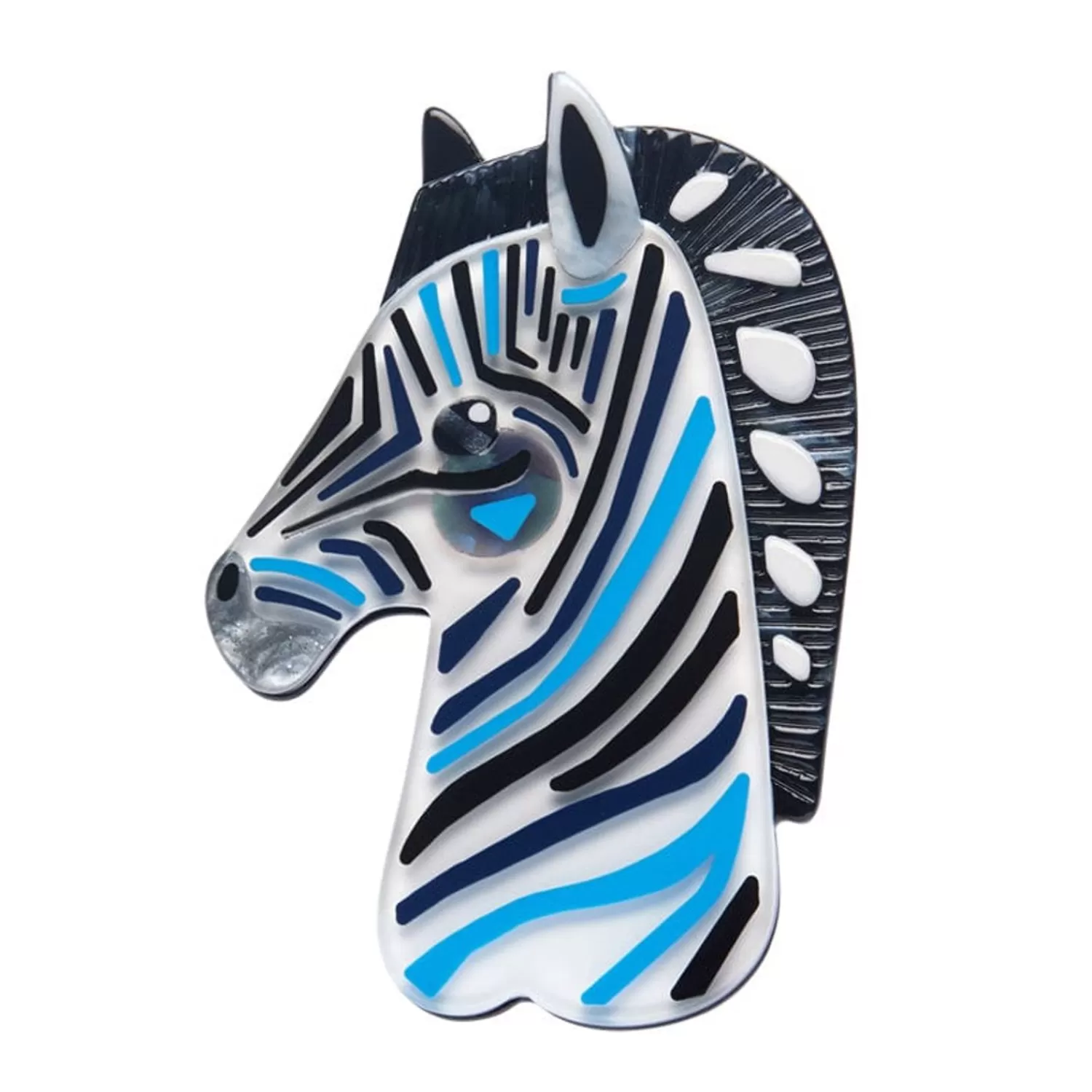 The Zealous Zebra Brooch*Erstwilder Flash Sale