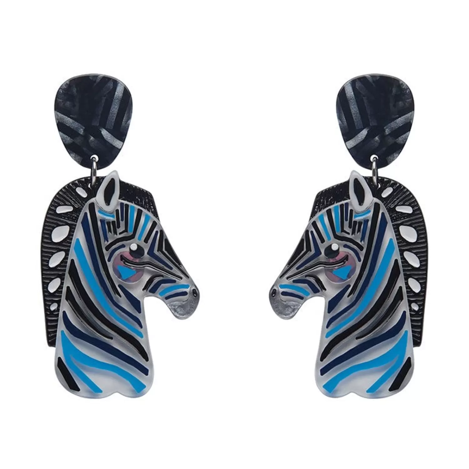 The Zealous Zebra Earrings*Erstwilder Flash Sale