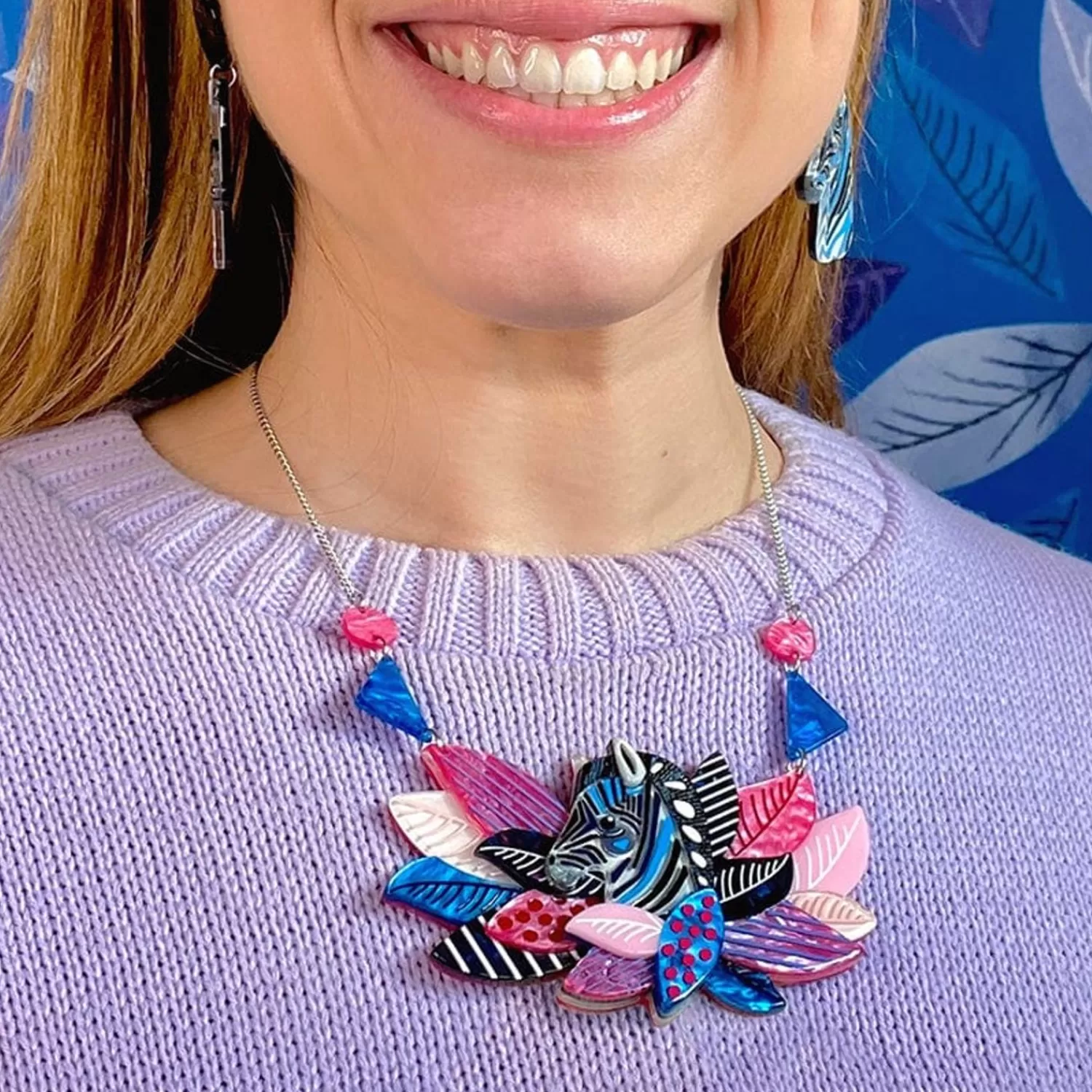 The Zealous Zebra Necklace*Erstwilder Best