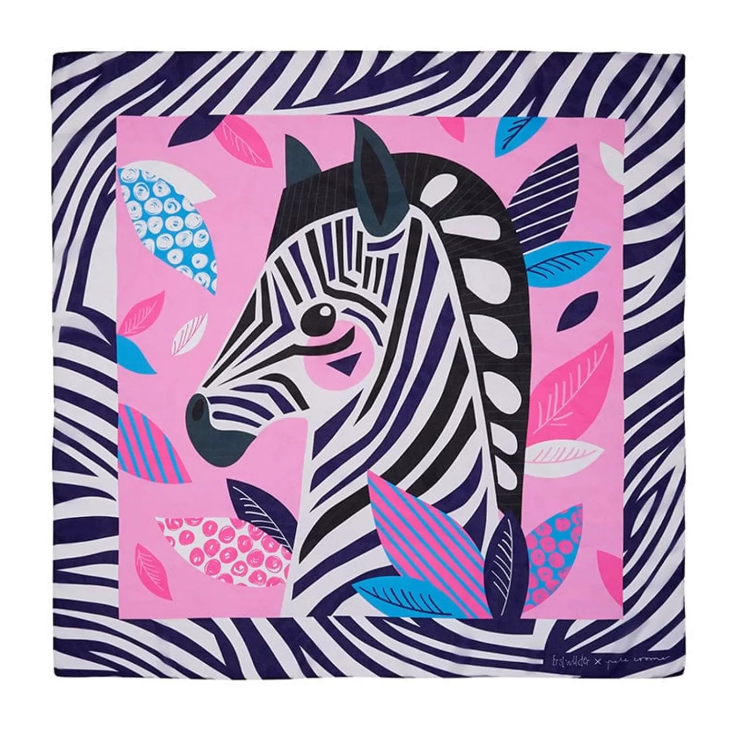 The Zealous Zebra Square Scarf*Erstwilder Outlet