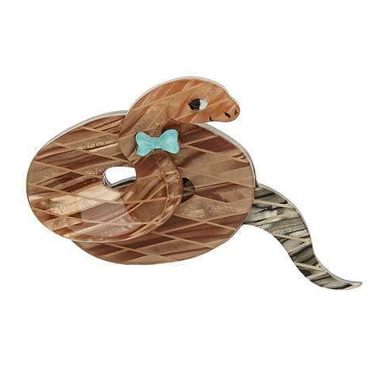 Theodore The Trim Taipan Brooch*Erstwilder Cheap