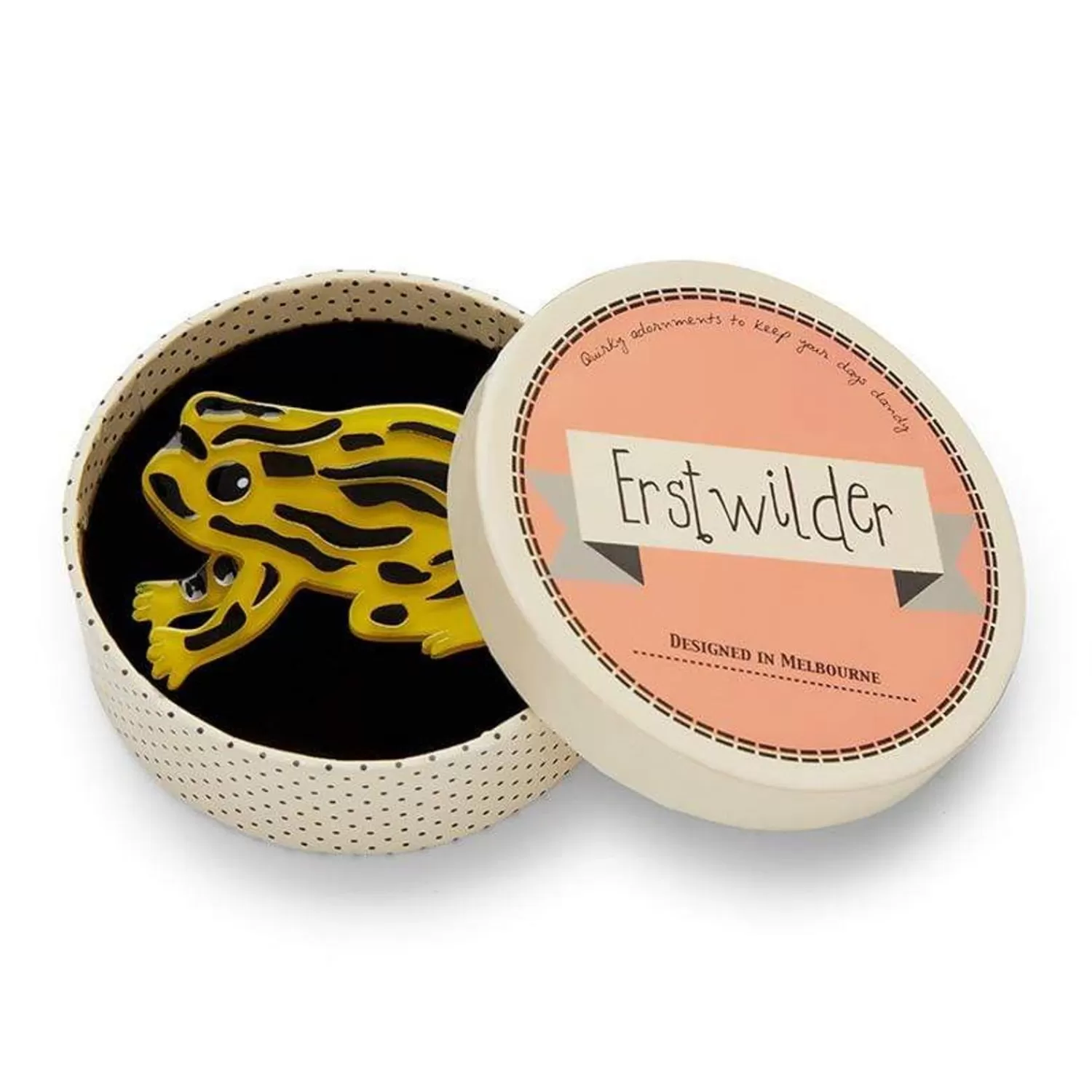 Tiny Toxic Tim Brooch*Erstwilder Store