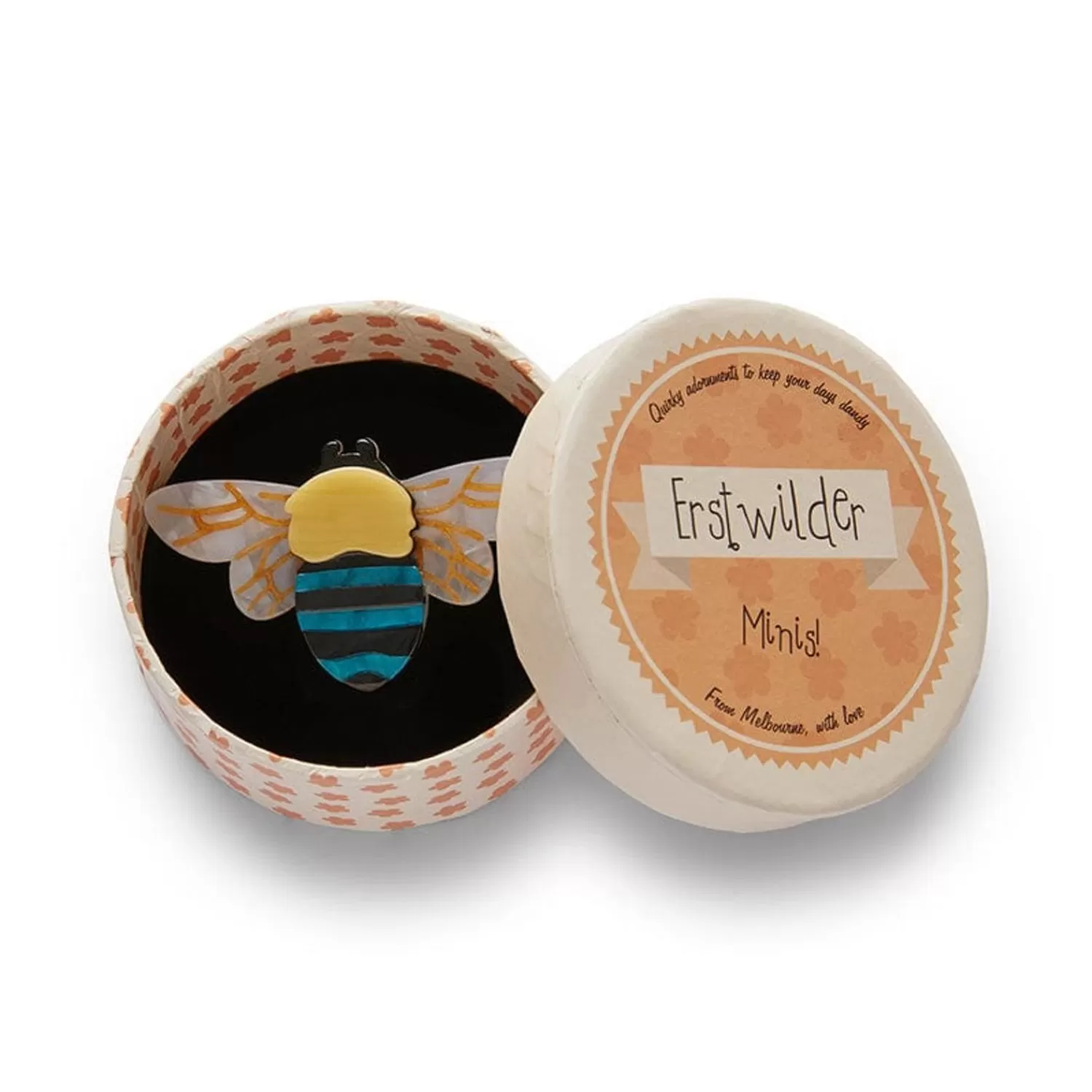 To Bee Or Not To Bee Mini Brooch*Erstwilder Discount