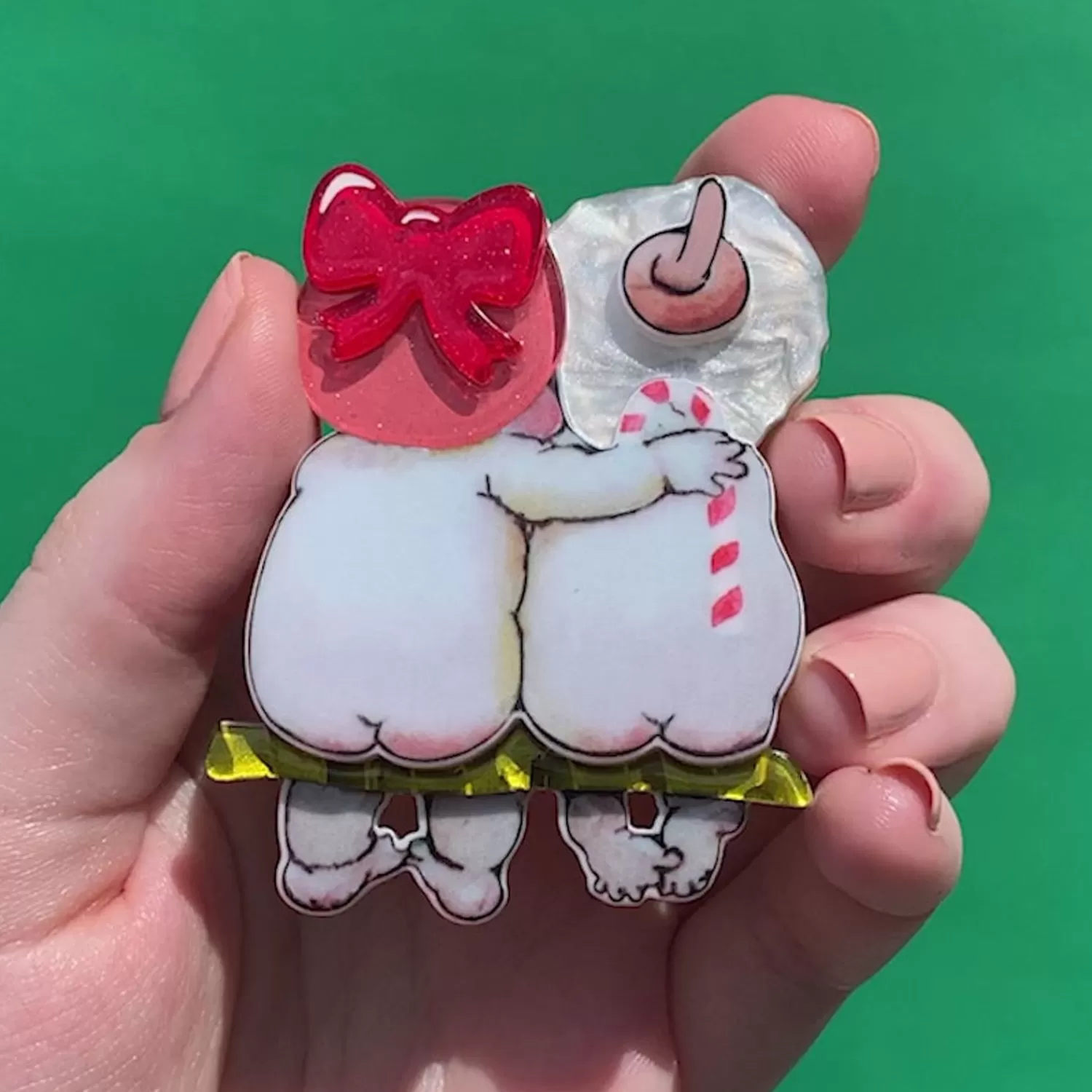 Together For Christmas Brooch*Erstwilder Flash Sale