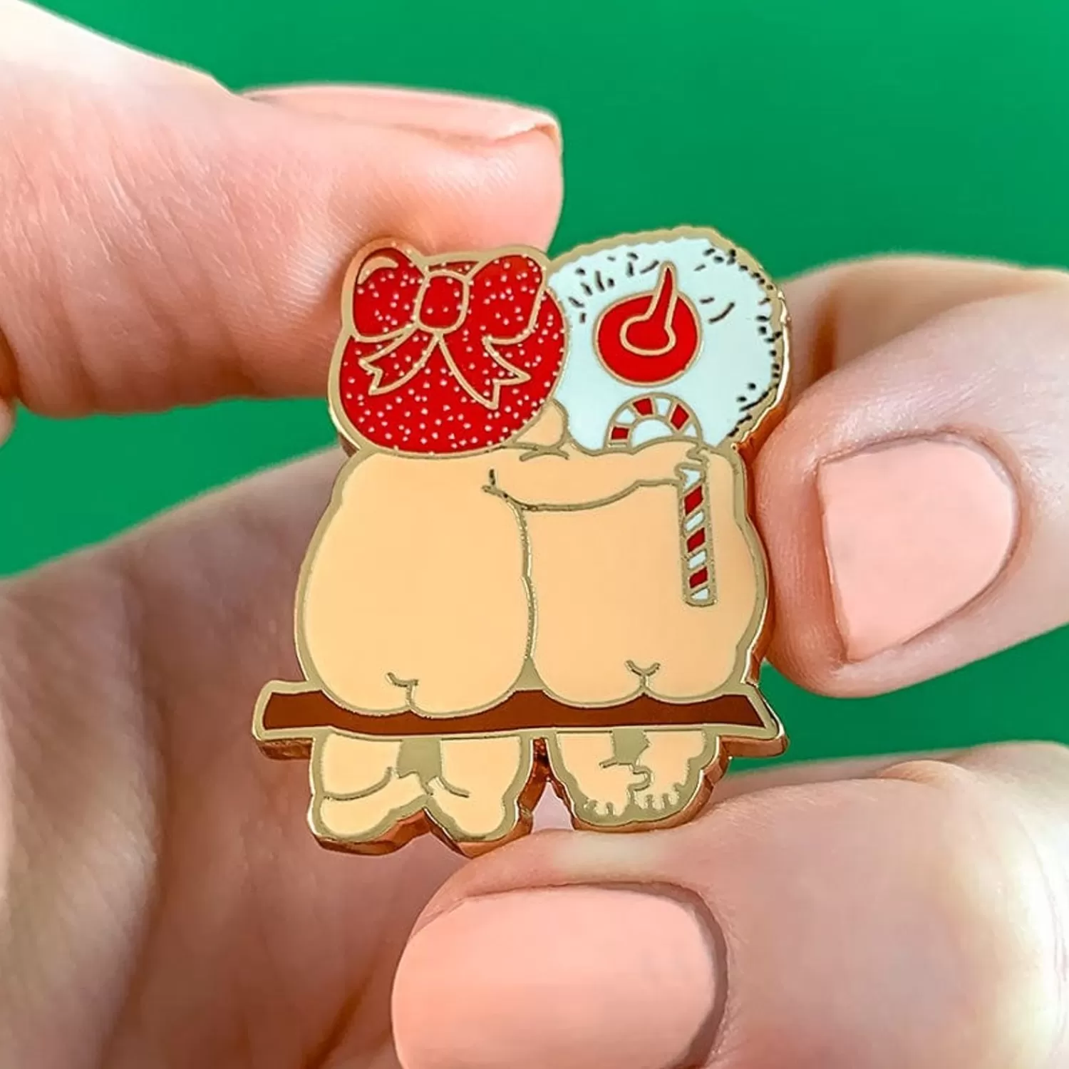 Together For Christmas Enamel Pin*Erstwilder Best Sale