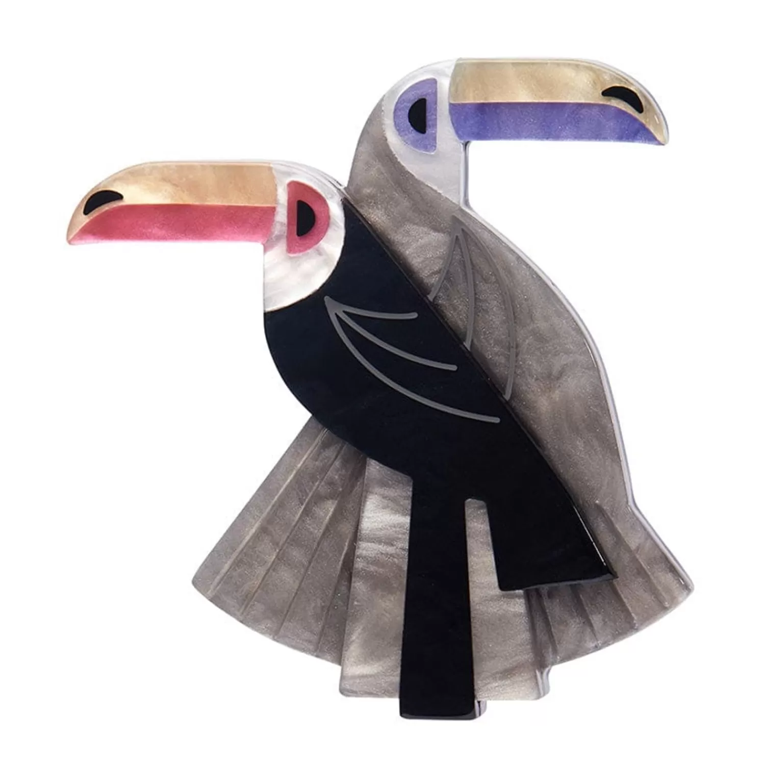 Toucan Tango Brooch*Erstwilder Store