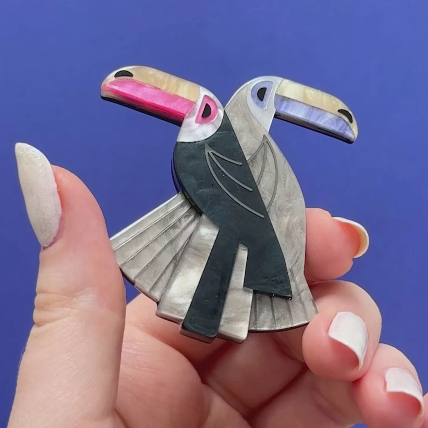 Toucan Tango Brooch*Erstwilder Store