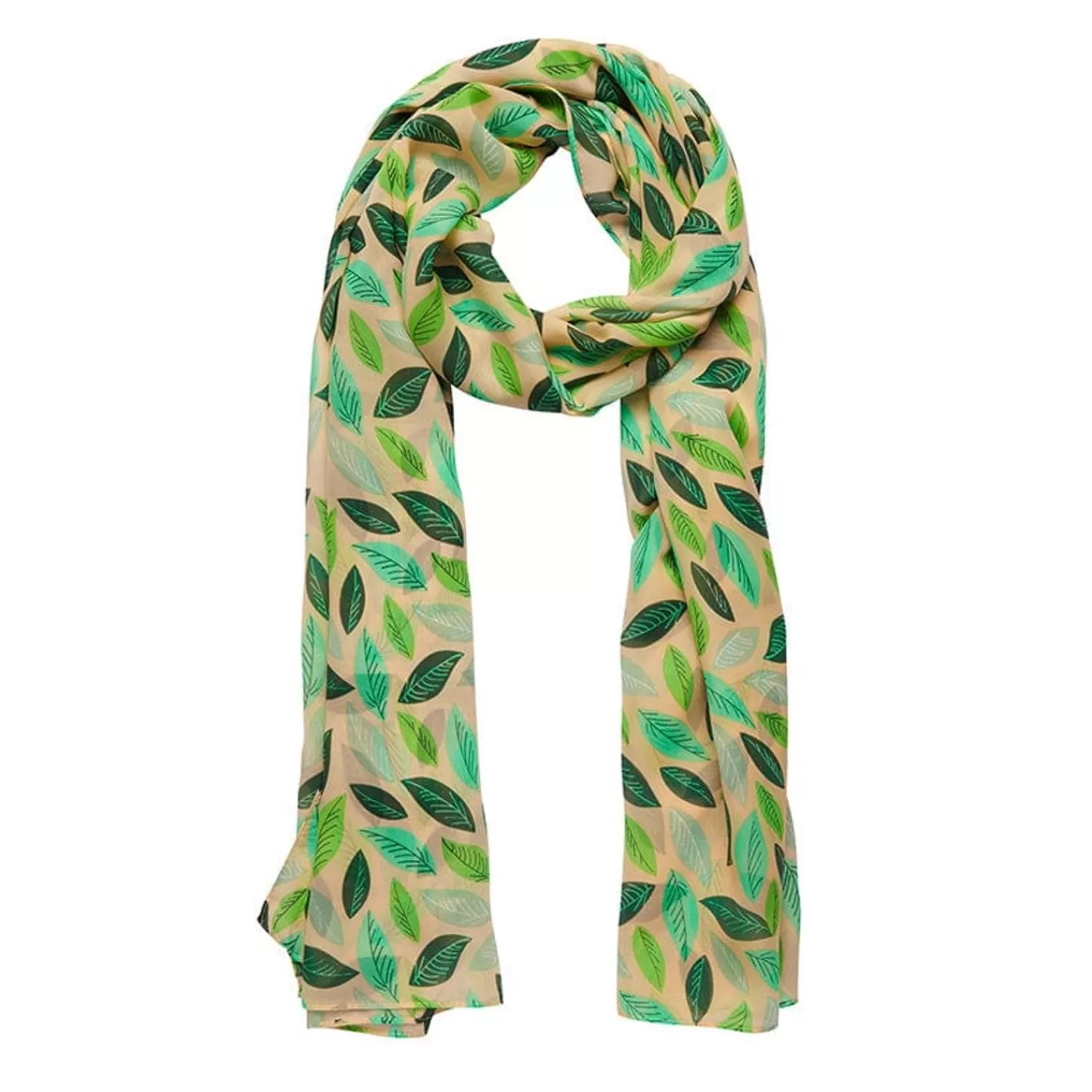 Tranquil Leaves Large Neck Scarf*Erstwilder Online