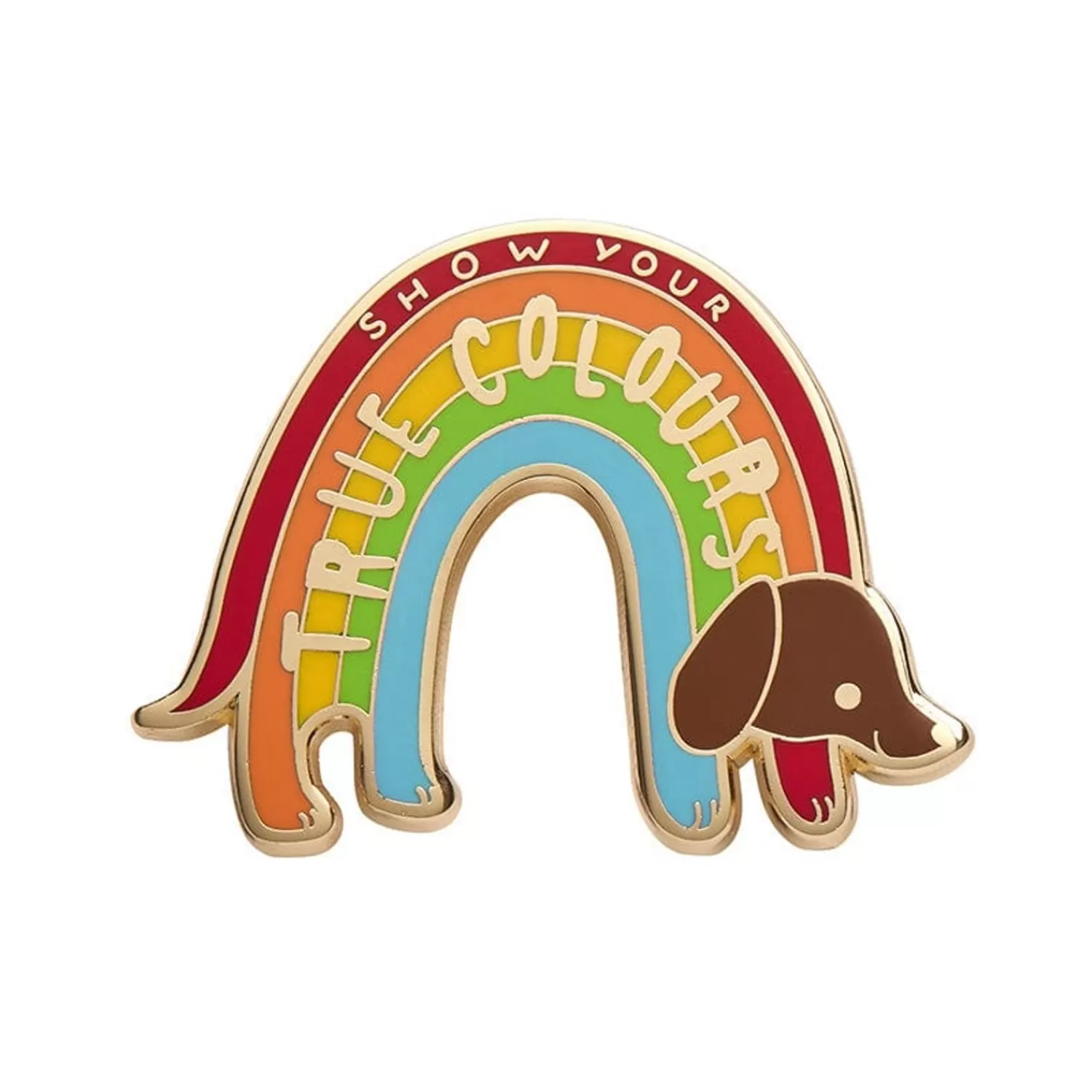 True Colours Enamel Pin*Erstwilder Clearance