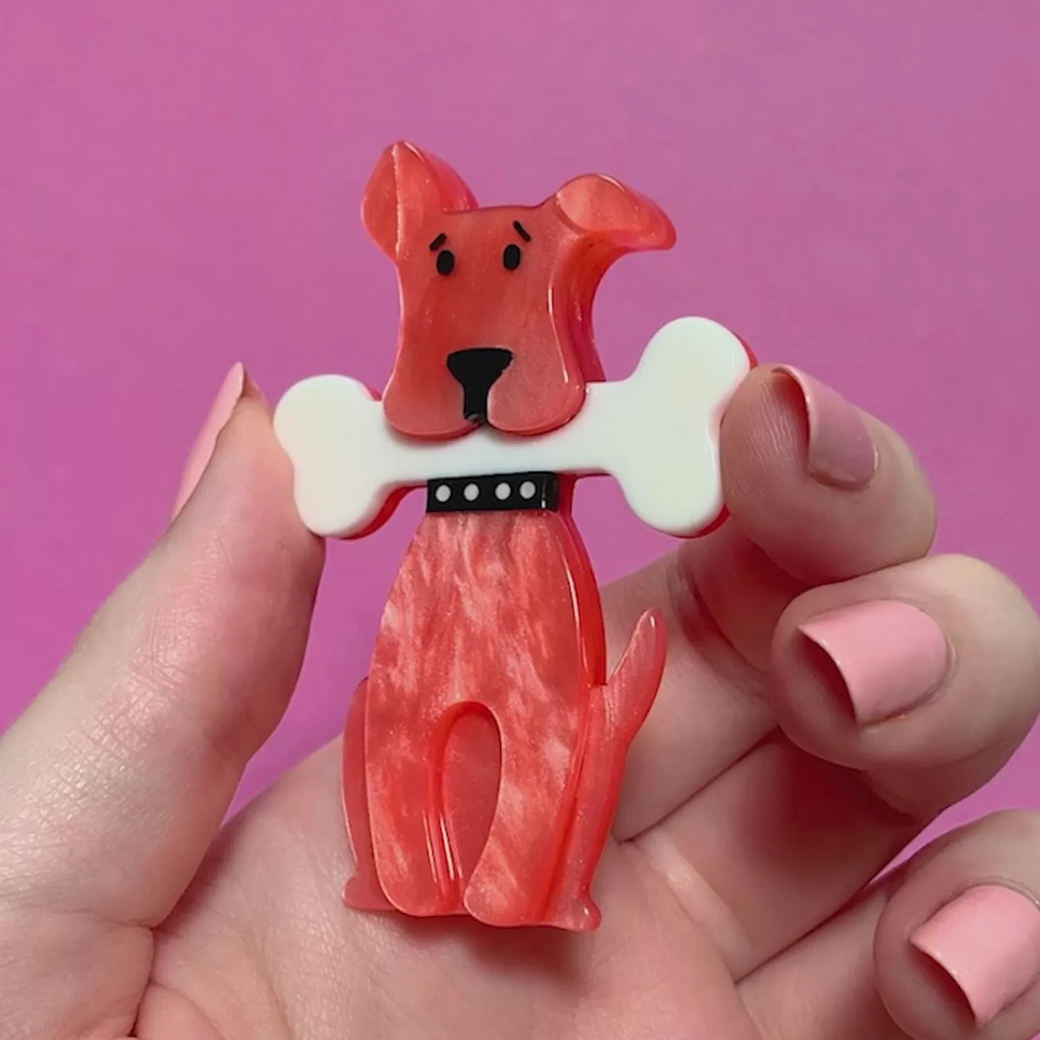 Tuffy'S Puppy Treat Brooch*Erstwilder Fashion