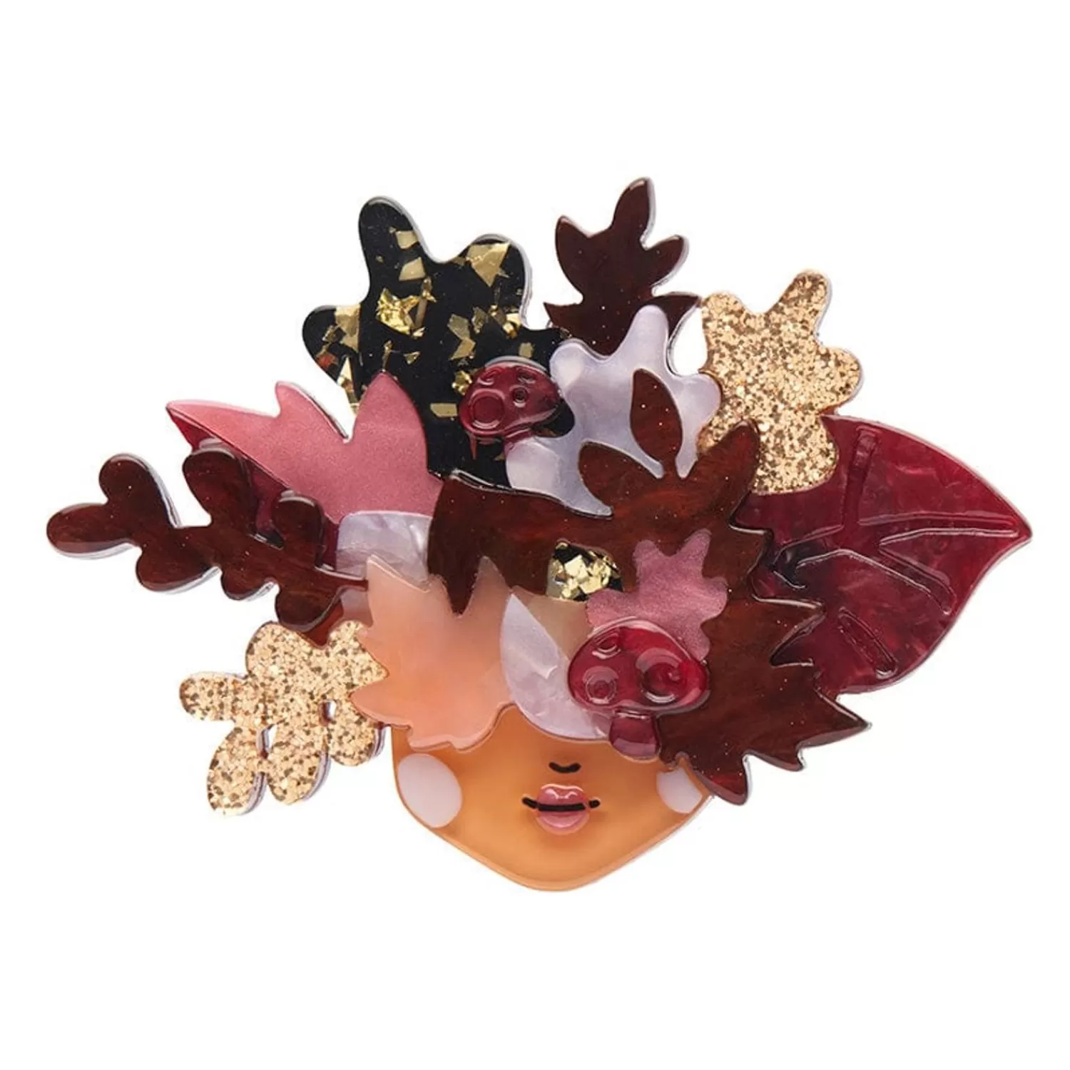 Turn A New Leaf Brooch*Erstwilder Shop