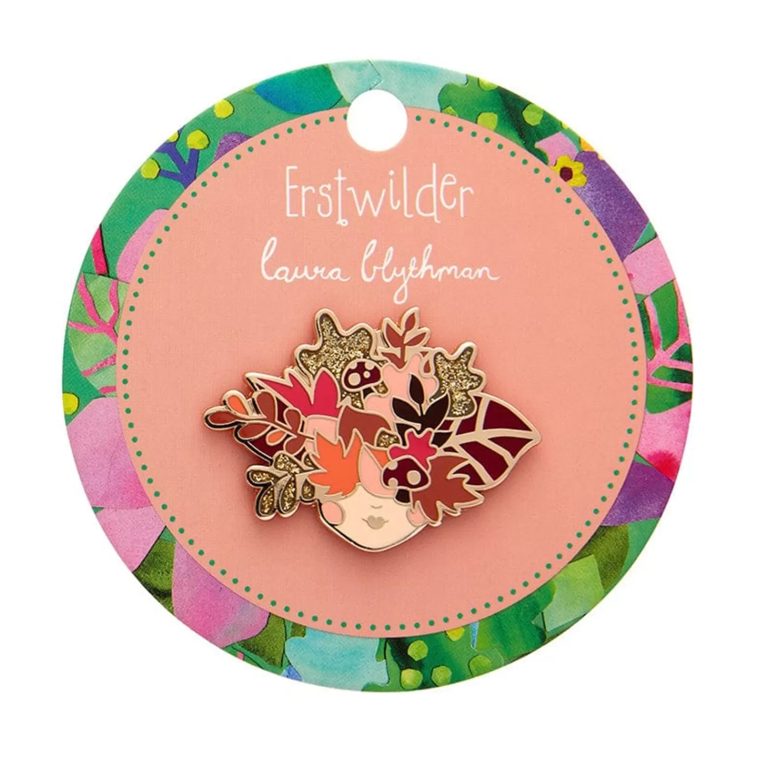 Turn A New Leaf Enamel Pin*Erstwilder Discount