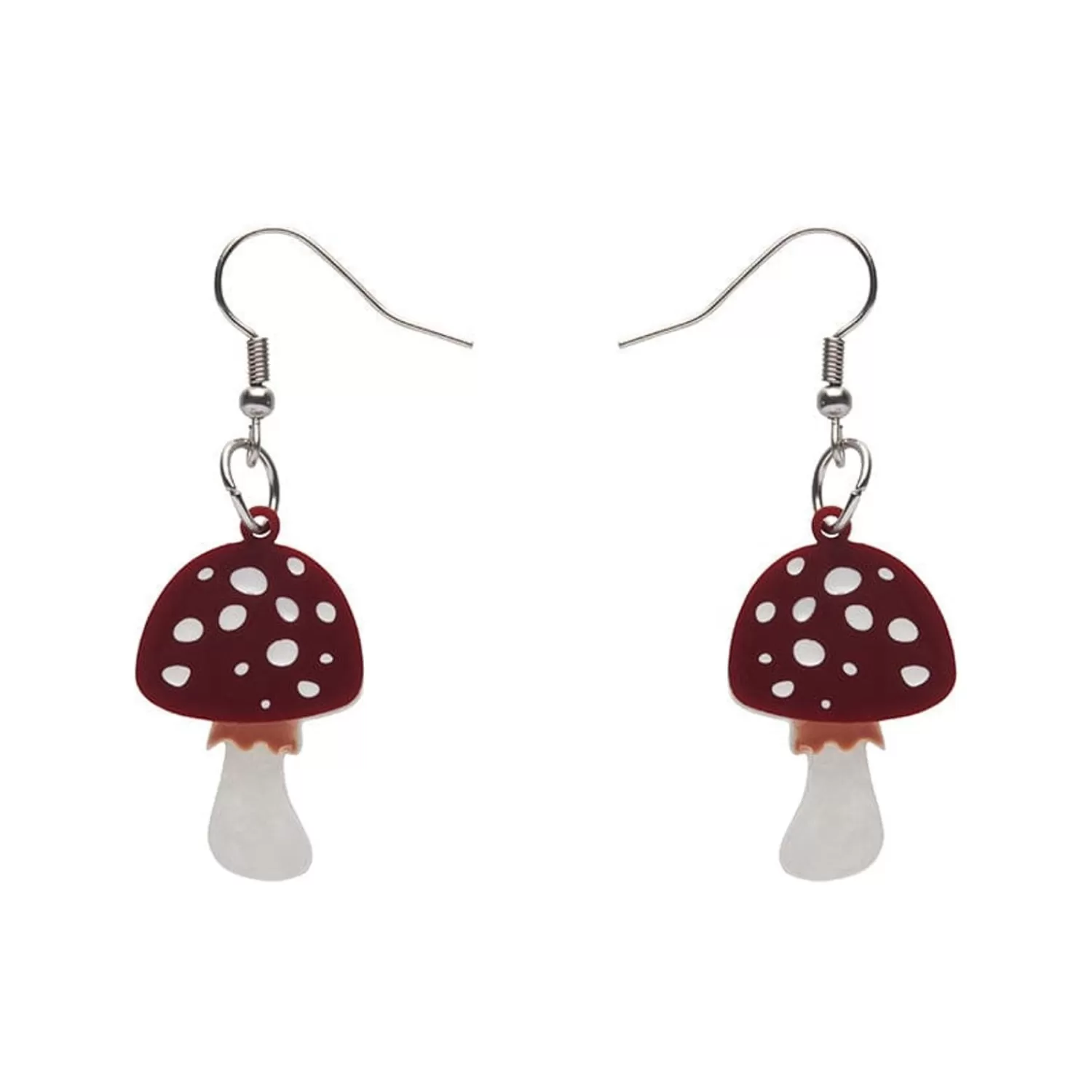 Twinning Toadstools Drop Earrings*Erstwilder Discount