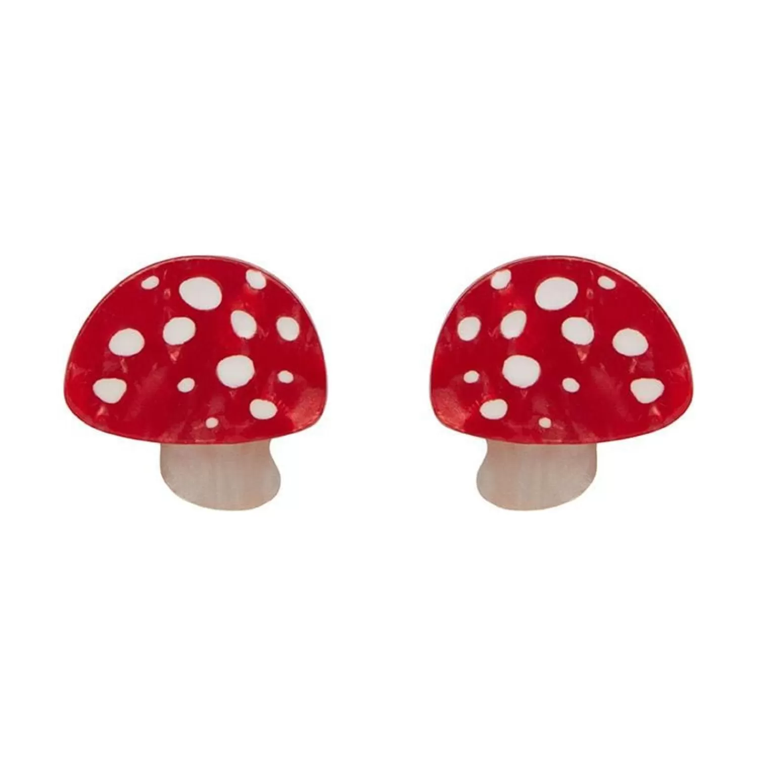 Twinning Toadstools Stud Earrings*Erstwilder Best Sale