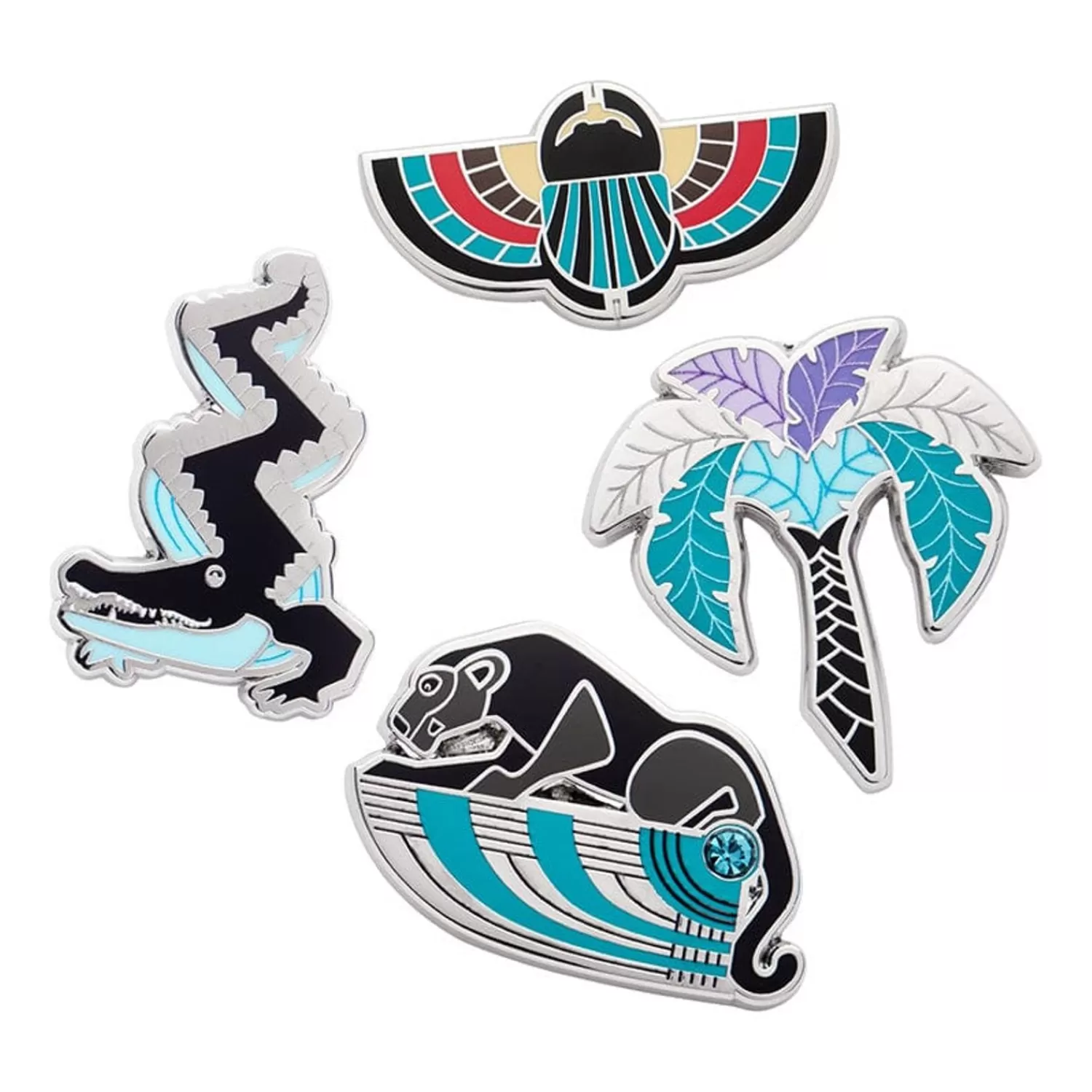 Untamed Elegance Enamel Pin Pack - 4 Piece*Erstwilder Shop