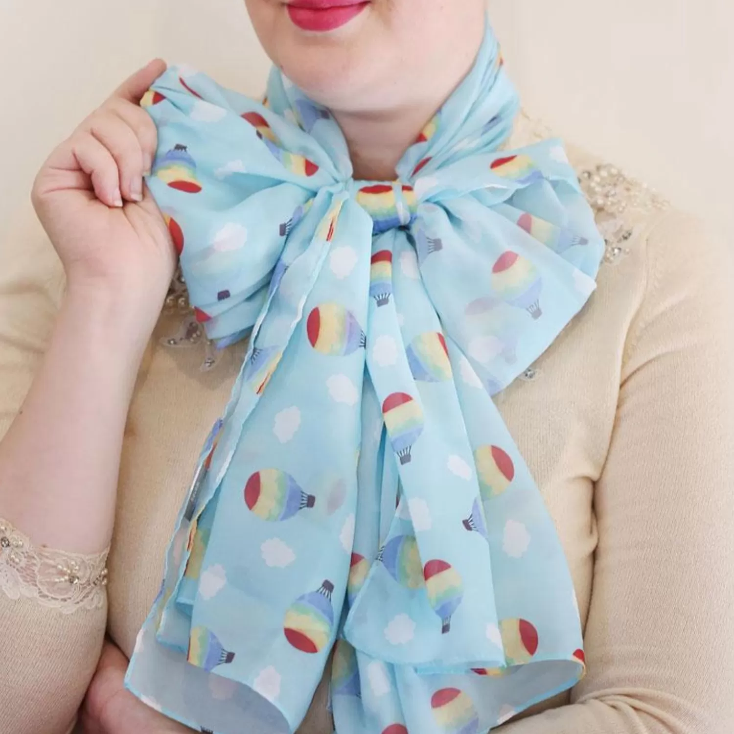 Up In The Clouds Large Neck Scarf*Erstwilder Online