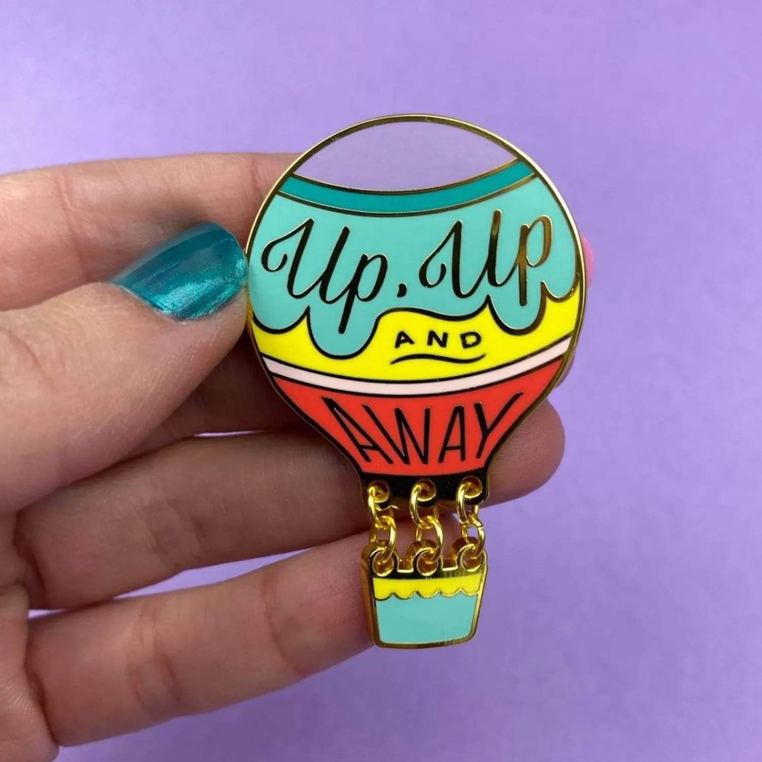 Up, Up And Away Enamel Pin*Erstwilder Hot