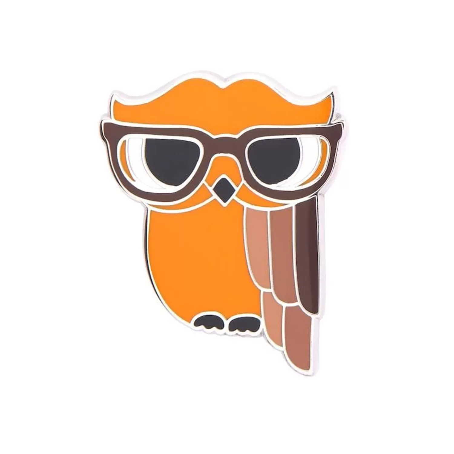 Waldo The Wacky Wise Owl Enamel Pin*Erstwilder Discount