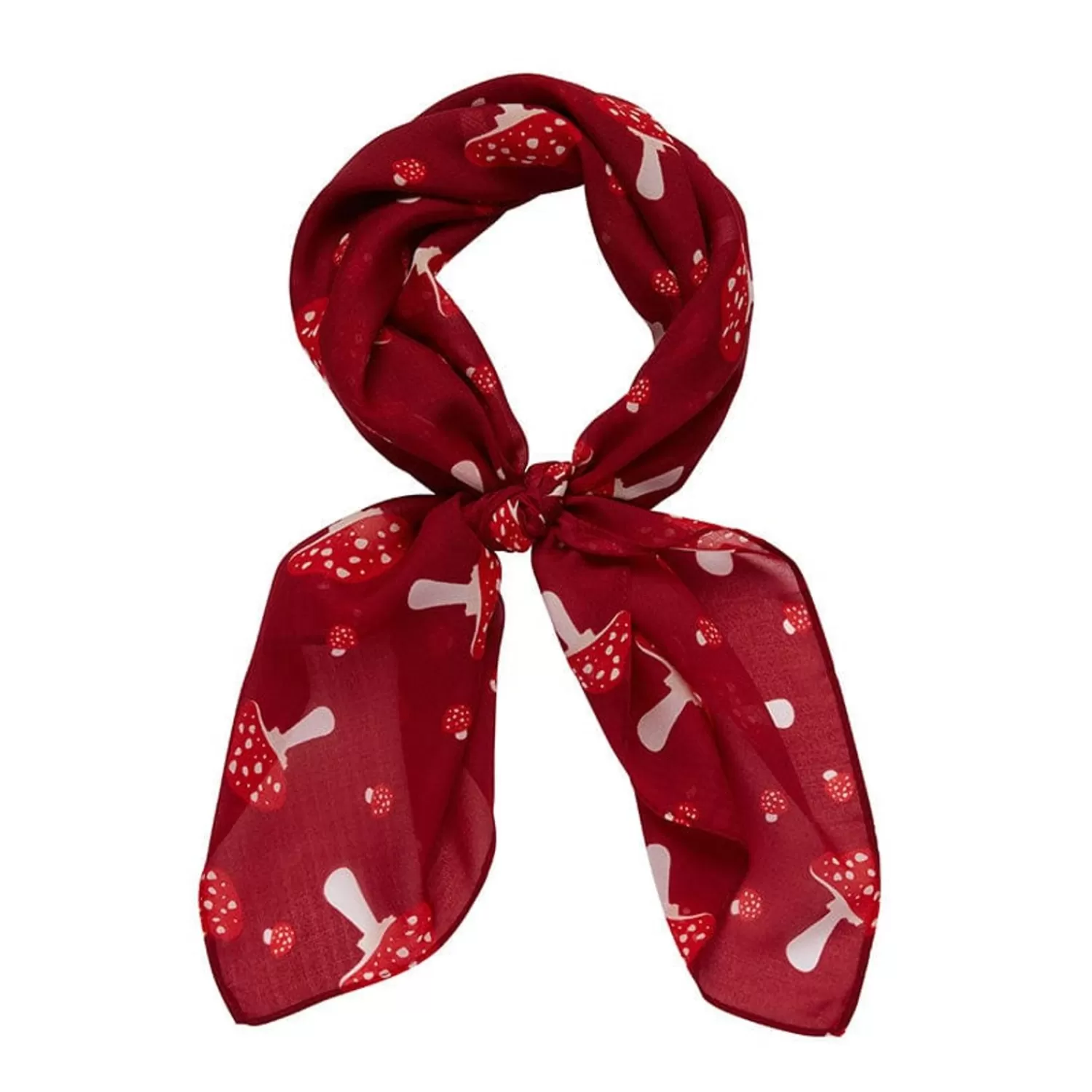 Well Spotted Head Scarf Red*Erstwilder Hot