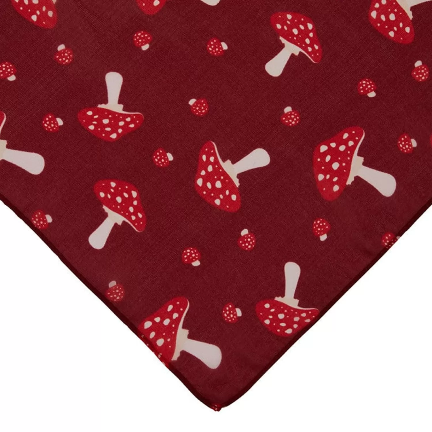 Well Spotted Head Scarf Red*Erstwilder Hot