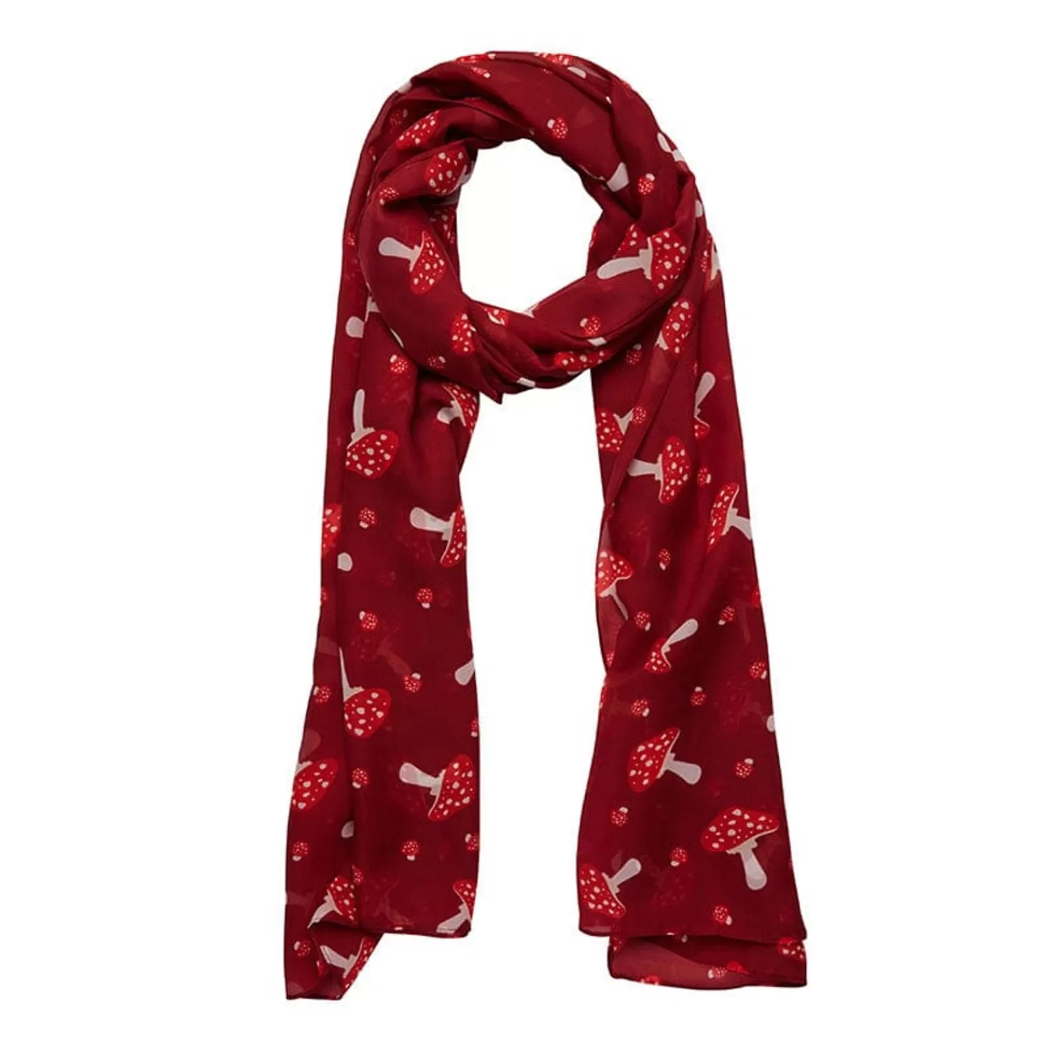 Well Spotted Neck Scarf Red*Erstwilder Sale