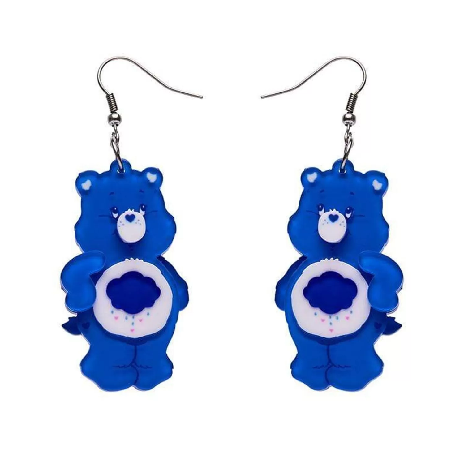 What'S Up, Grumpy Bear ? Earrings*Erstwilder Shop