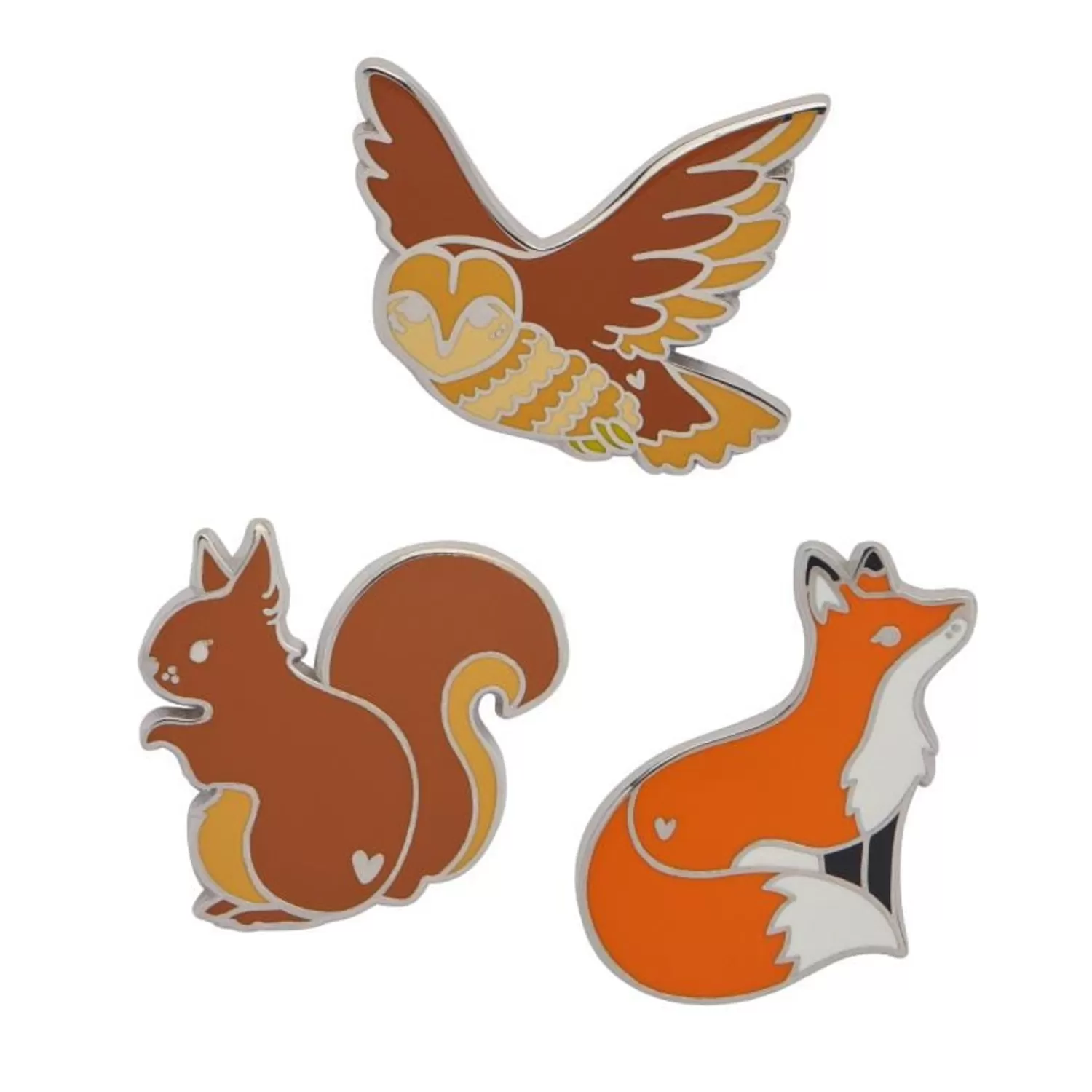 Wild And Free Pin Set*Erstwilder Store