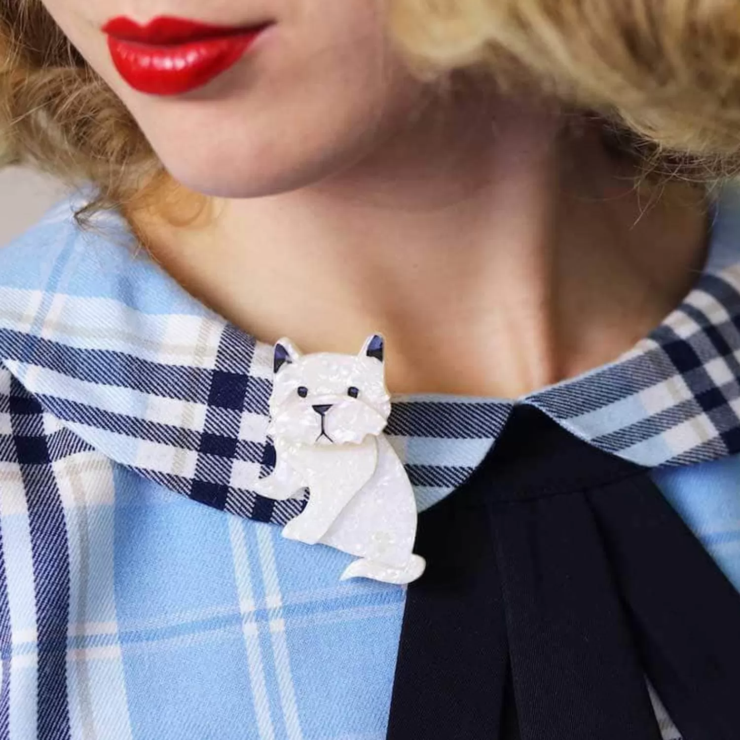 Winston The Westie Brooch*Erstwilder Outlet