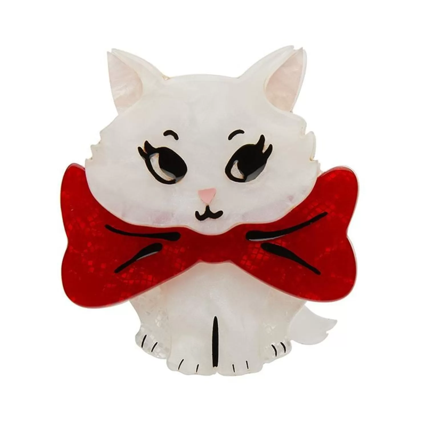 Wrapped Up In Love Kitten Brooch*Erstwilder Cheap