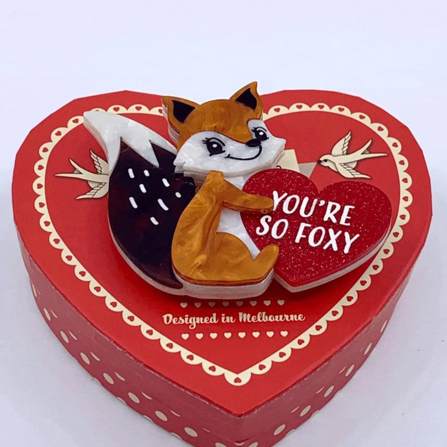 You'Re So Foxy Brooch*Erstwilder Outlet