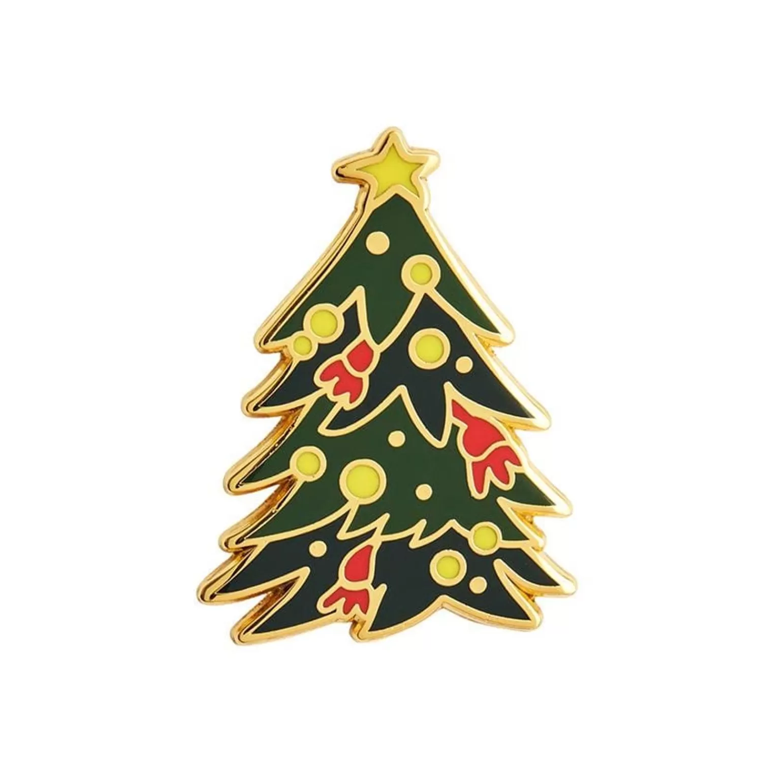 Yuletide Timber Enamel Pin*Erstwilder Best