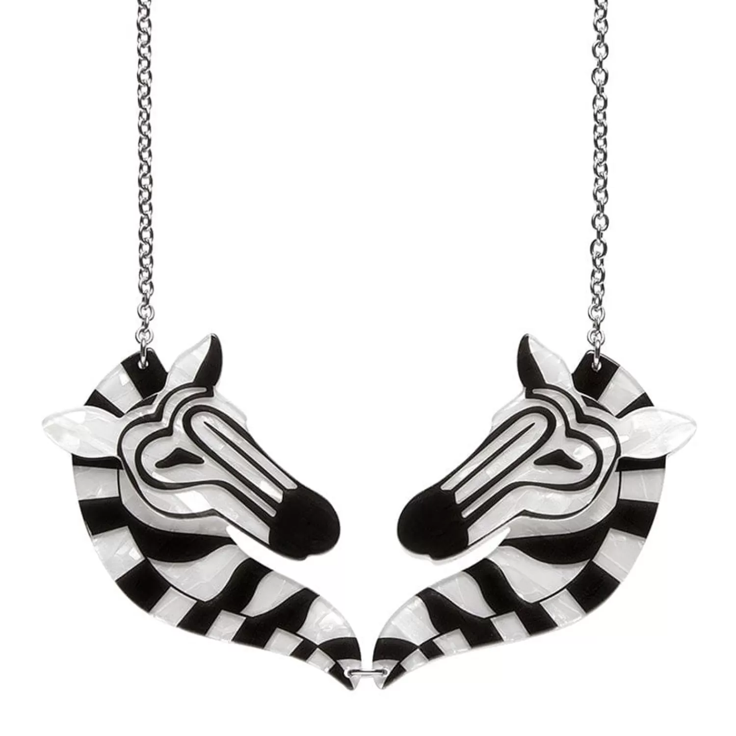 Zelda The Zany Zebra Necklace*Erstwilder Cheap