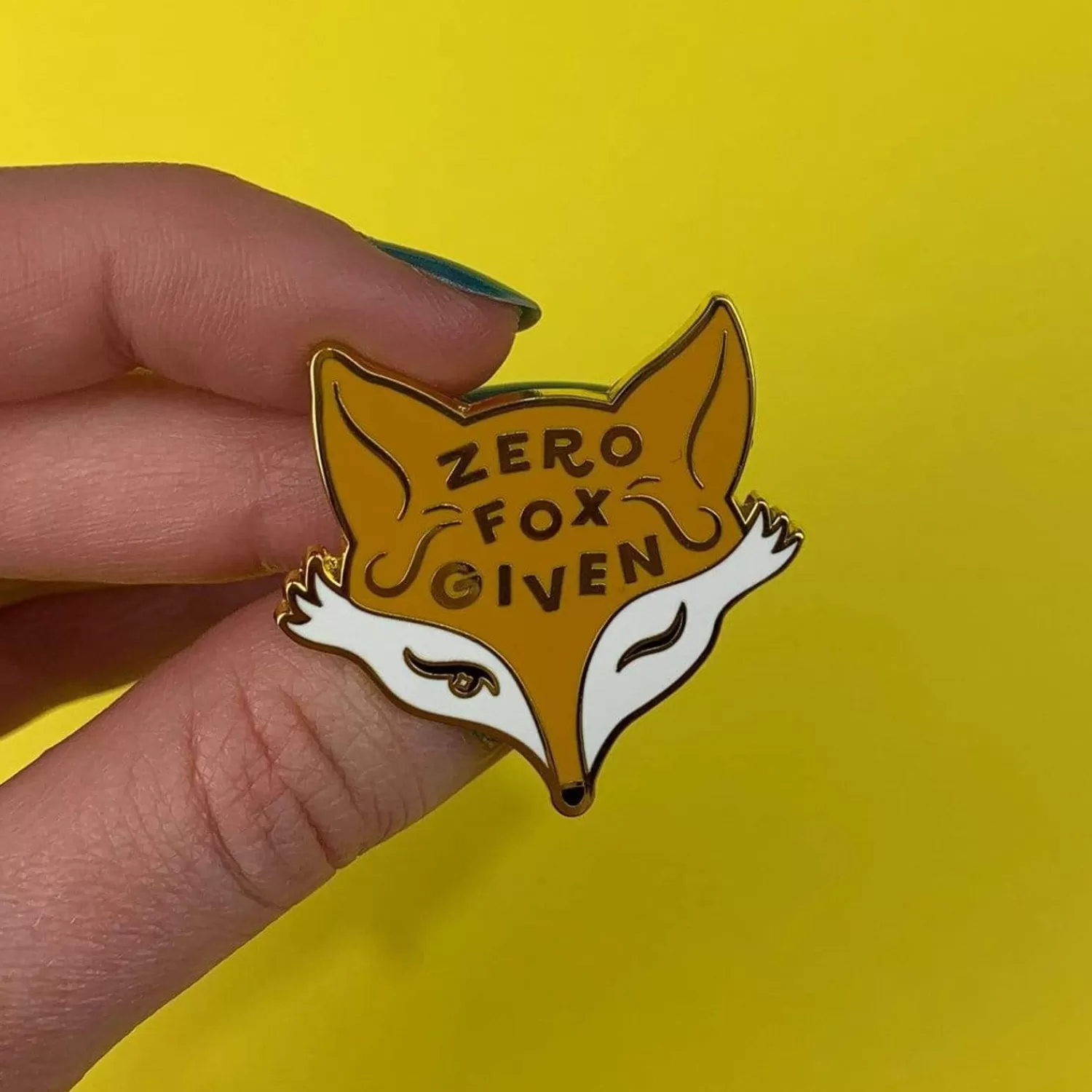 Zero Fox Given Enamel Pin*Erstwilder Discount