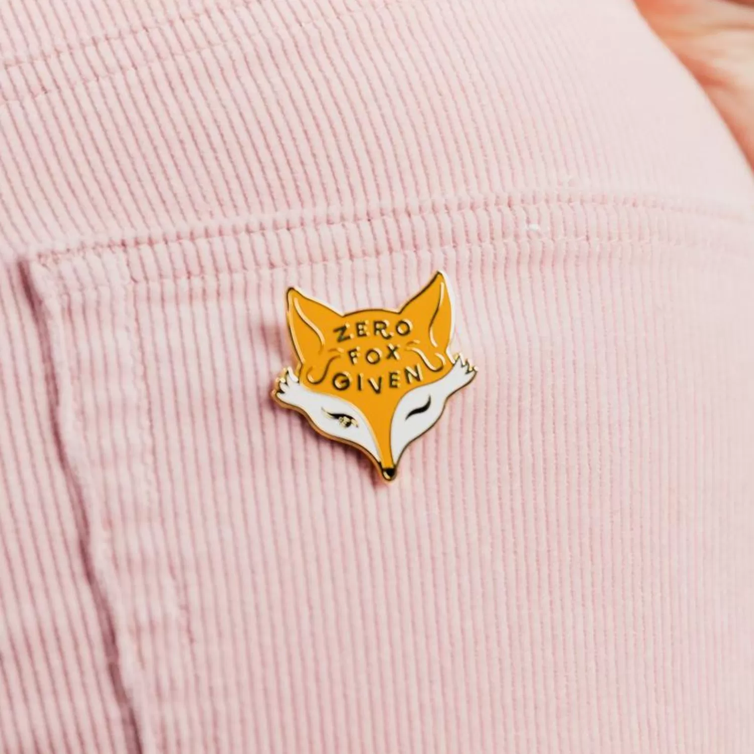 Zero Fox Given Enamel Pin*Erstwilder Discount